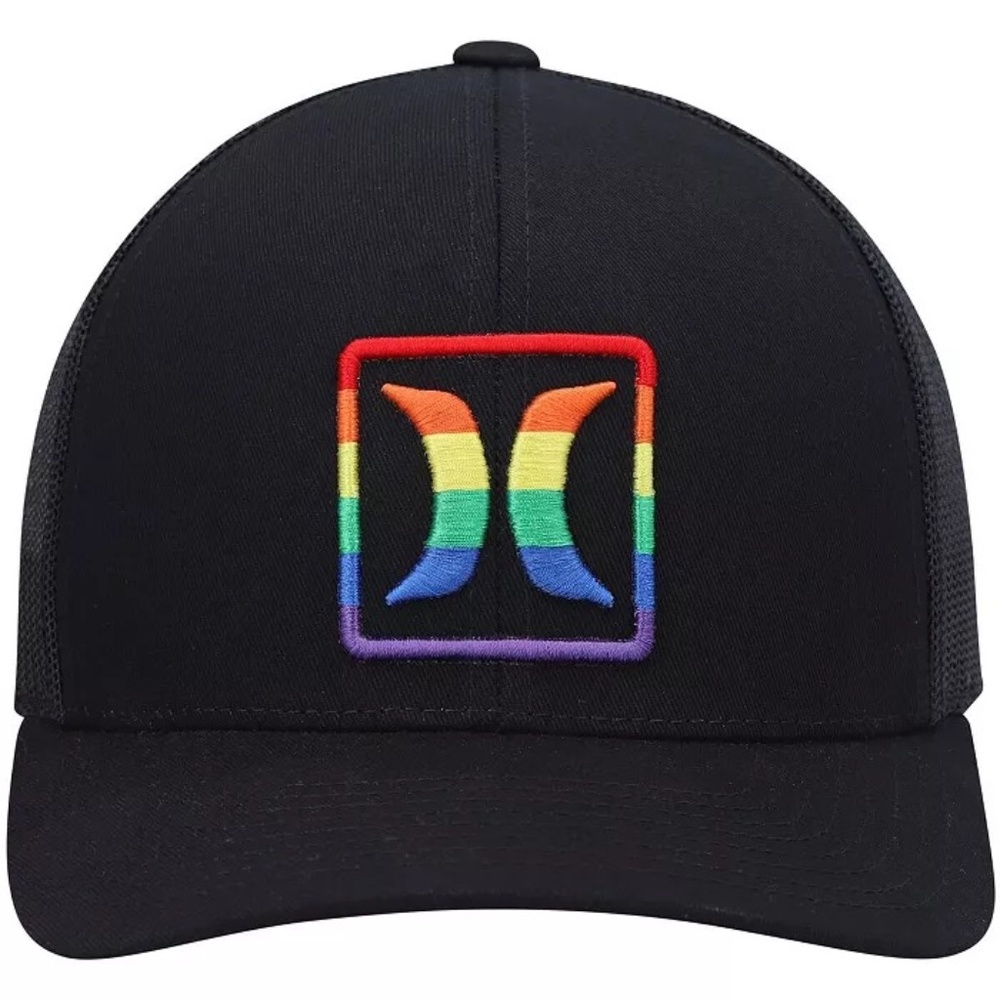 Hurley Pride Icon Trucker Snapback Hat